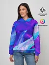 Женское худи / ЛЕДЯНОЙ НЕОН