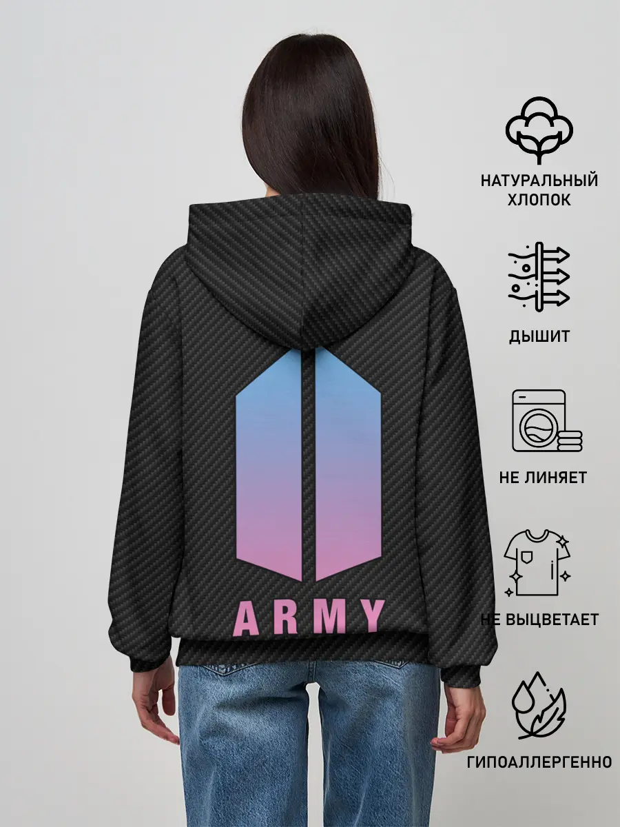 Женское худи / BTS Jin