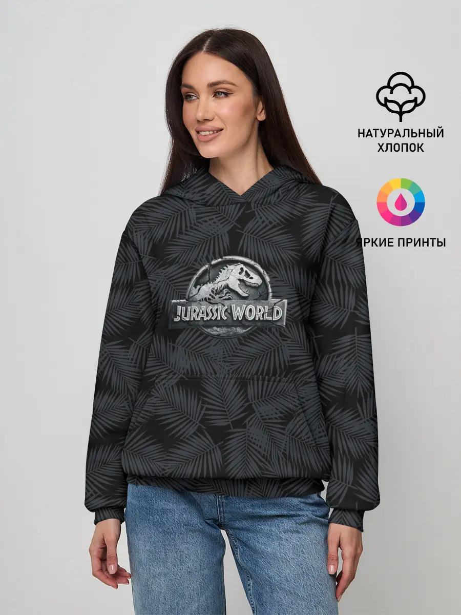Женское худи / Jurassic World