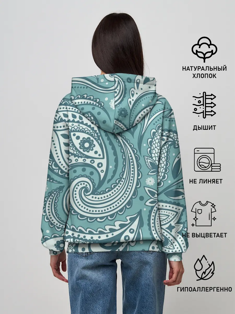 Женское худи / Узоры