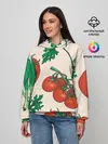Женское худи / Летние овощи