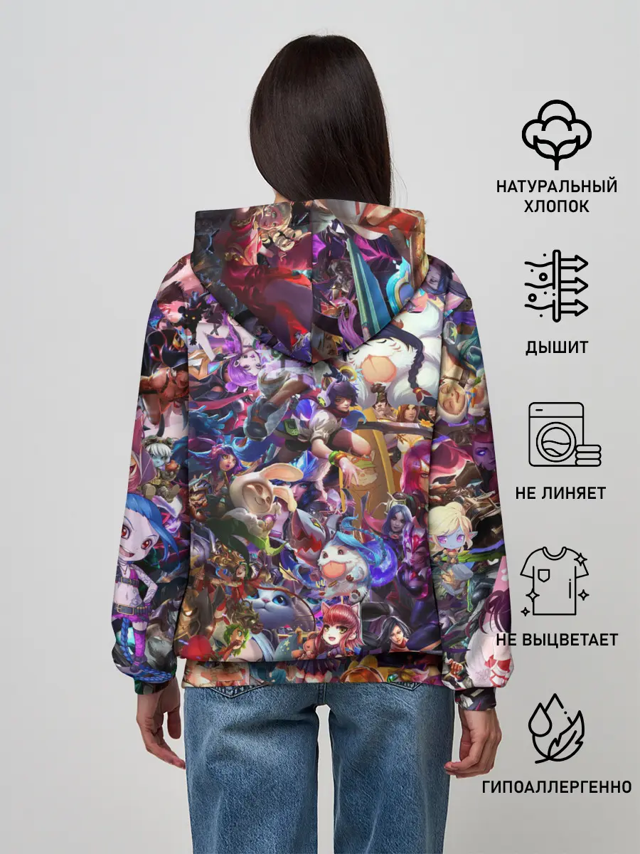 Женское худи / League of Legends