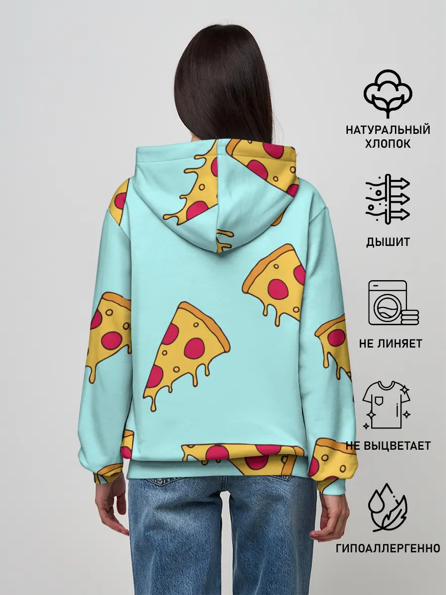 Женское худи / Ароматная пицца