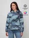Женское худи / Камуфляж Полиции