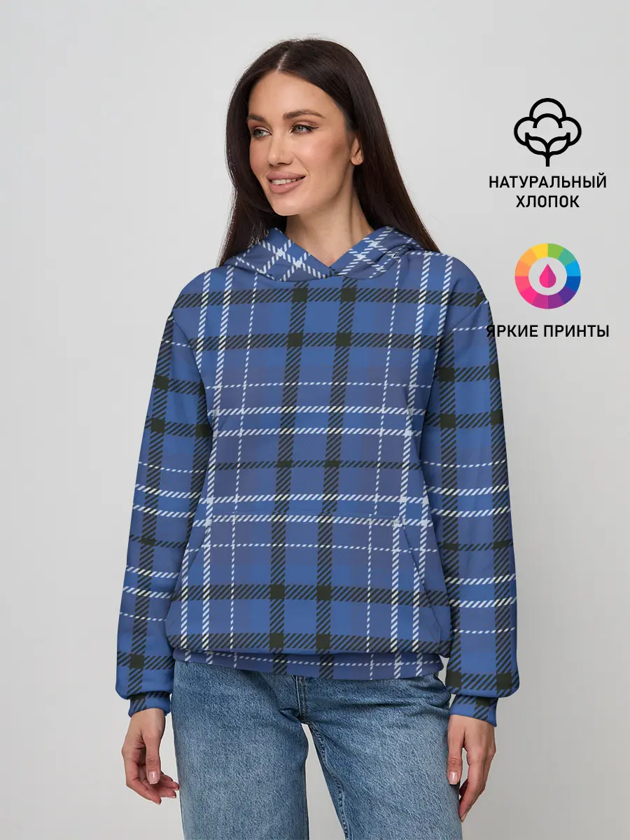 Женское худи / Шотландка | Tartan