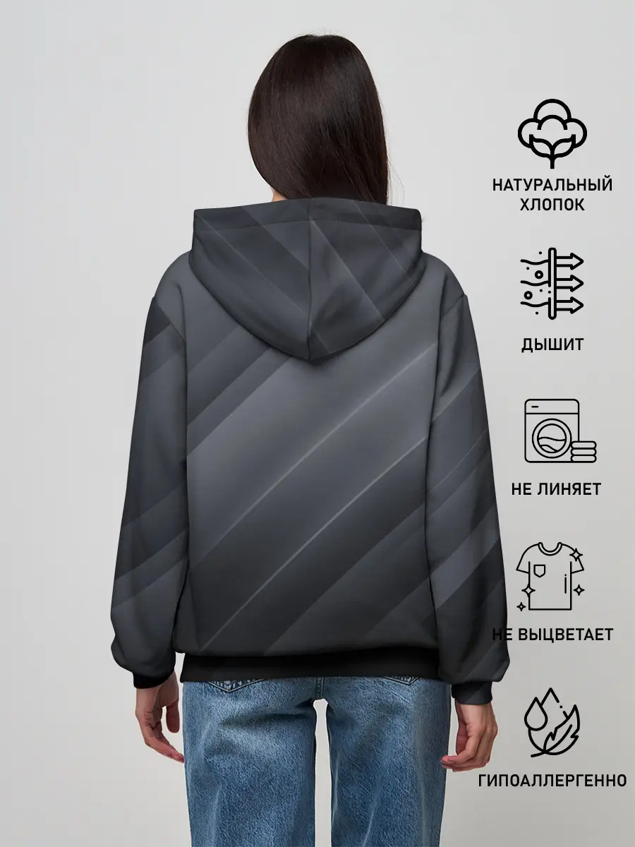 Женское худи / GRAY WAVES