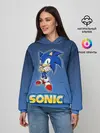 Женское худи / Соник