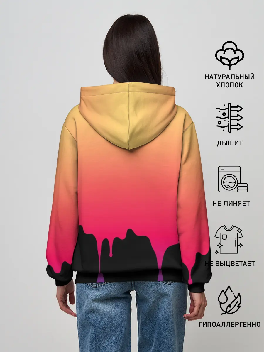 Женское худи / CS GO GRADIENT