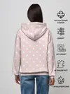 Женское худи / мелкий горох