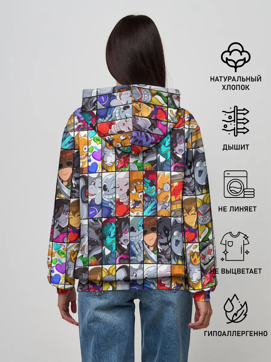 Женское худи / UNDERTALE