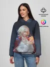 Женское худи / Хаул и Кальцифер
