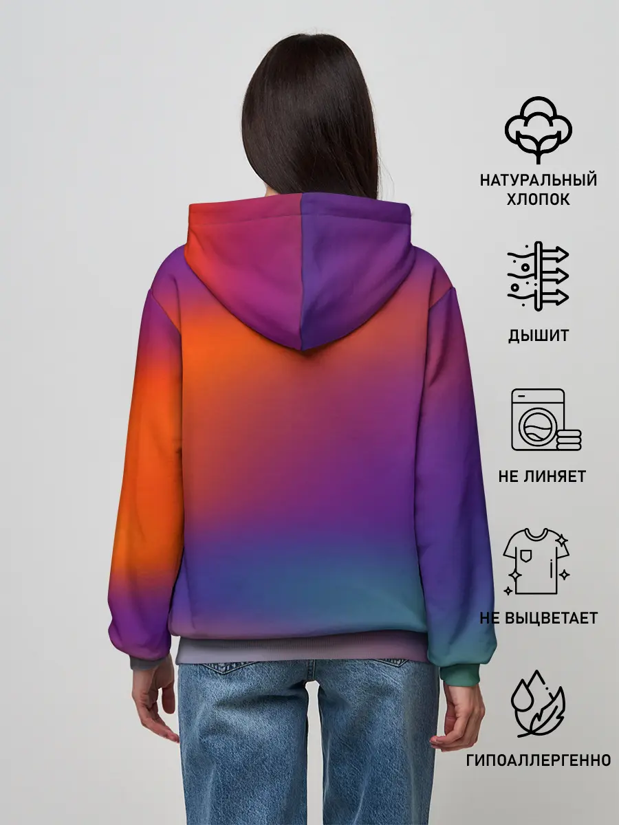 Женское худи / GRADIENT