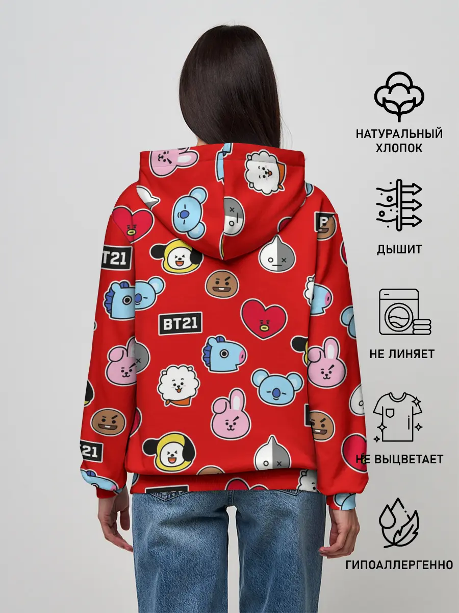 Женское худи / BTS