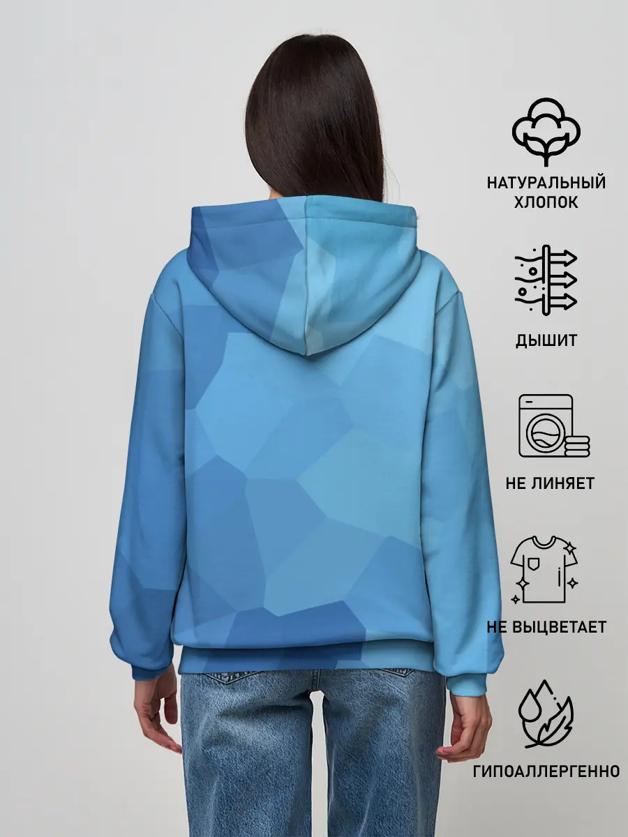 Женское худи / Пикси кристаллы