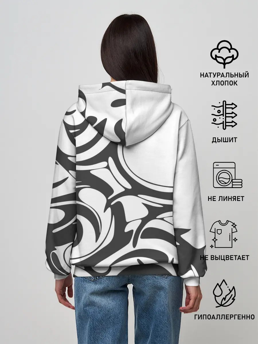 Женское худи / Узоры