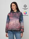 Женское худи / Anime art tree