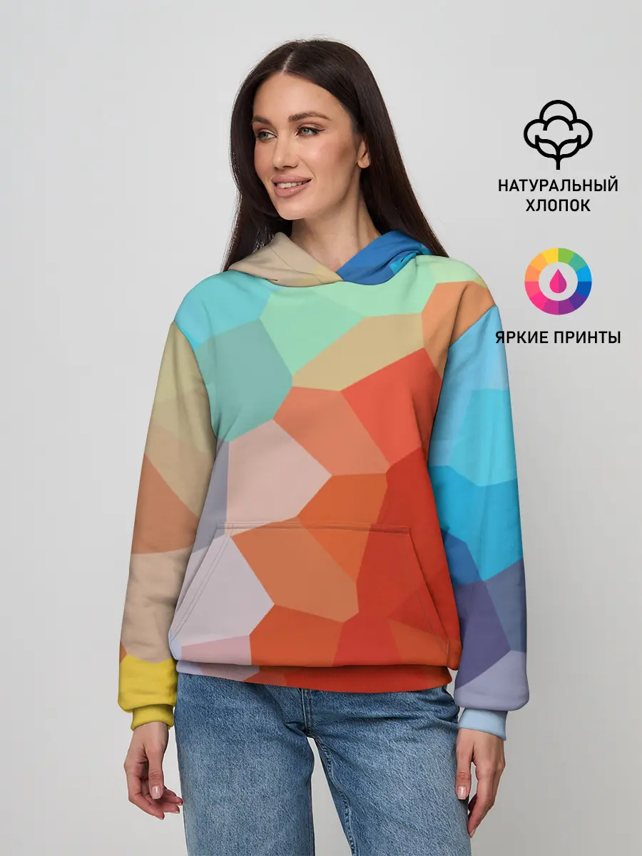 Женское худи / Пикси кристаллы