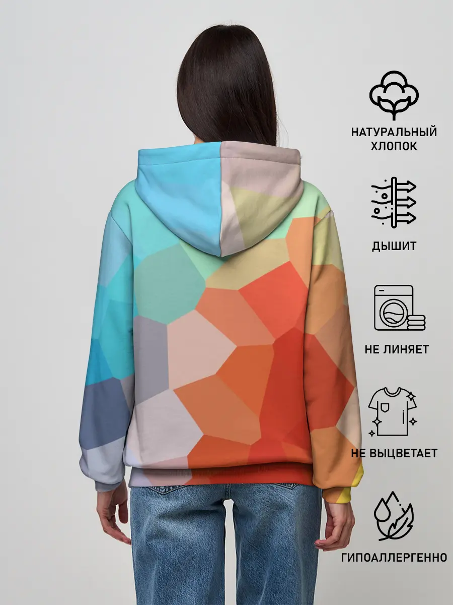 Женское худи / Пикси кристаллы