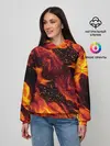 Женское худи / ЯЗЫКИ ПЛАМЕНИ