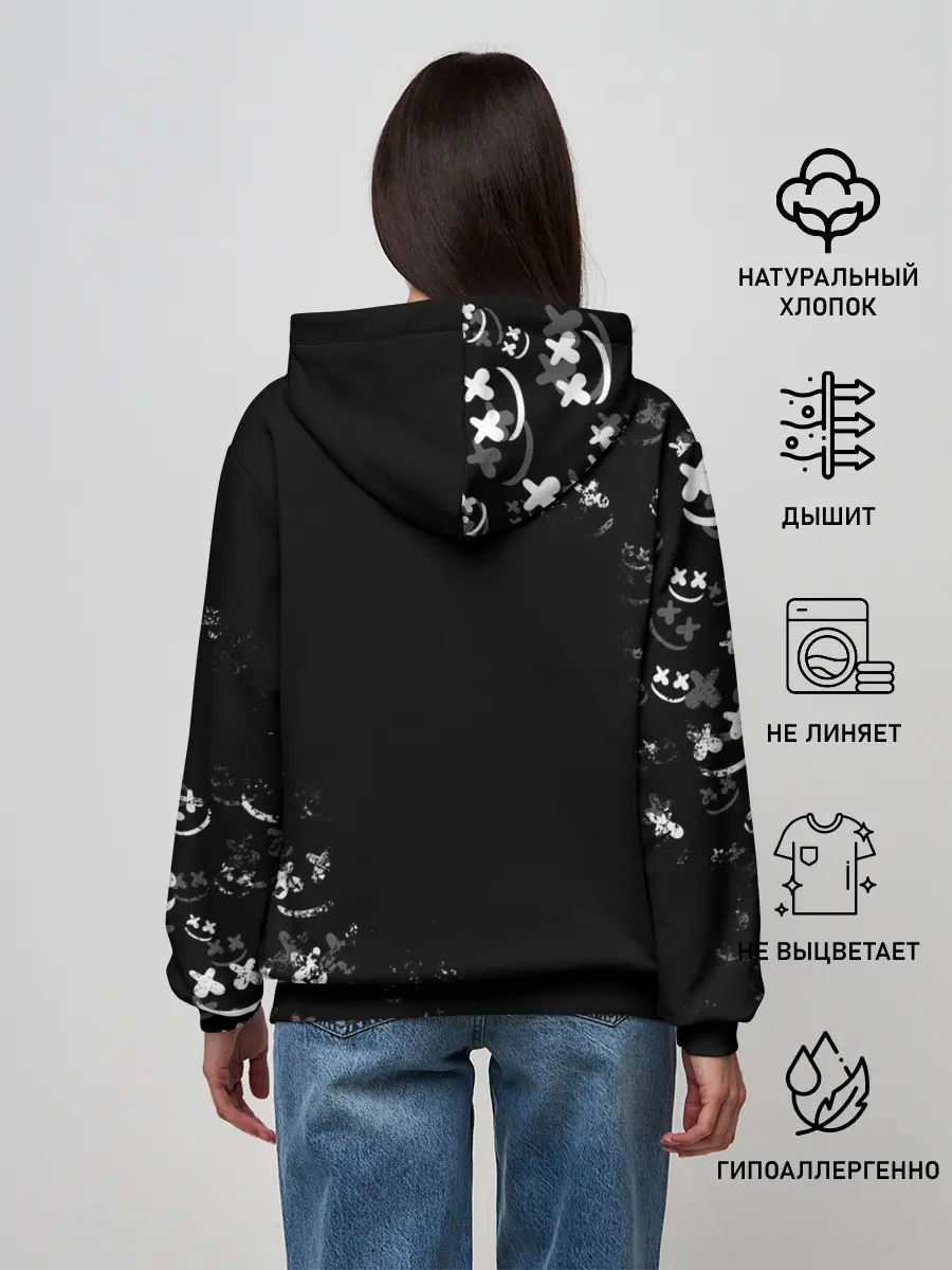 Женское худи / Marshmello