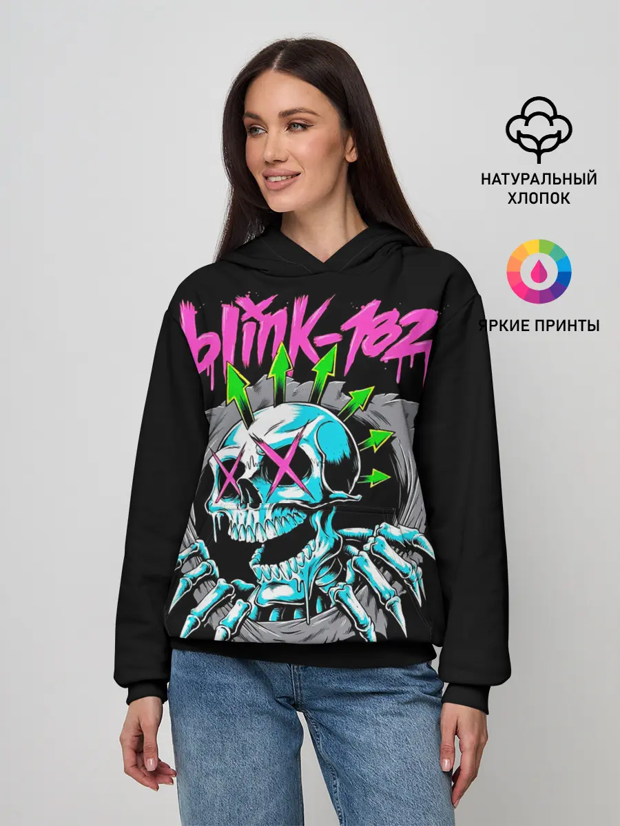 Женское худи / Blink-182