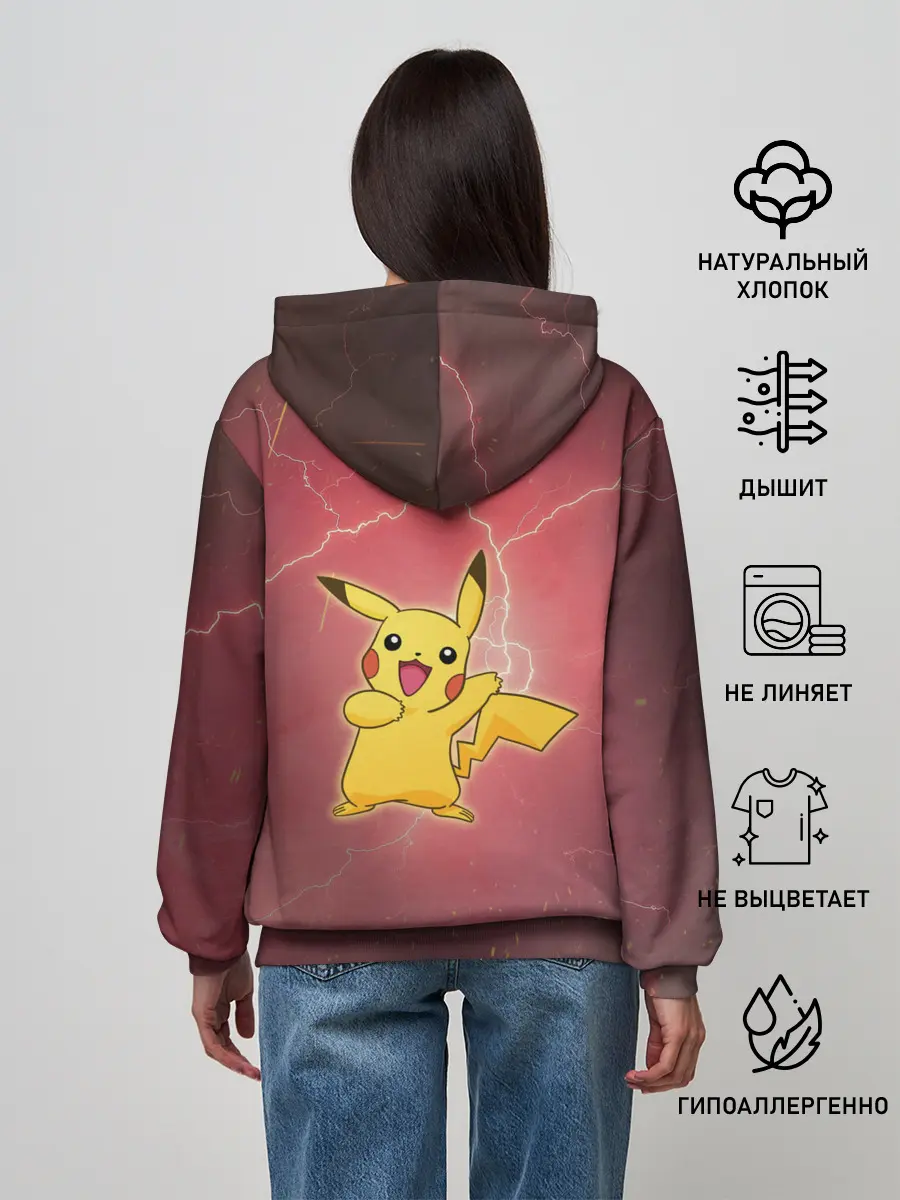 Женское худи / Pokemon