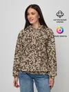 Женское худи / ВЯЗАНЫЙ КАМУФЛЯЖ