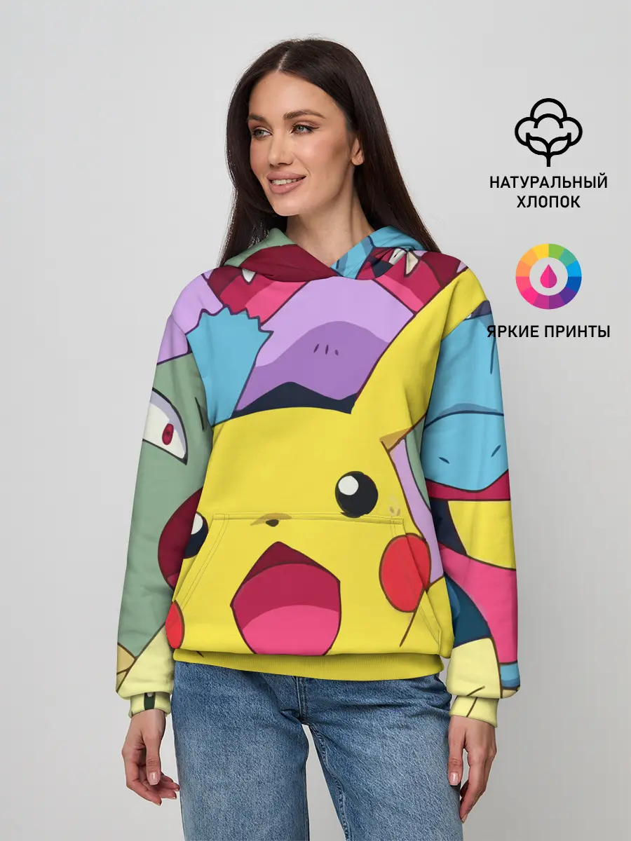Женское худи / Pokemon bros