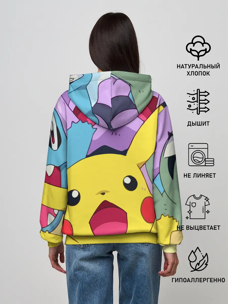 Женское худи / Pokemon bros