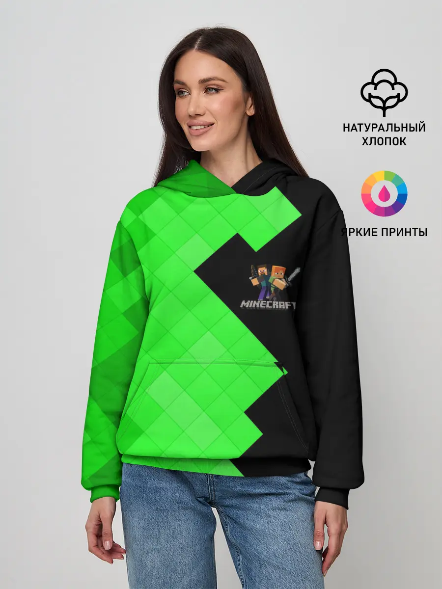 Женское худи / MINECRAFT