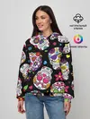 Женское худи / Шальные черепа