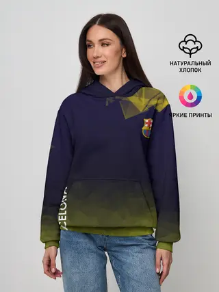 Женское худи / Barcelona