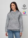 Женское худи / Серый бетон
