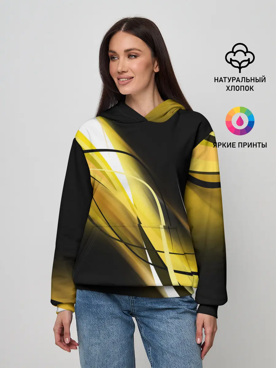 Женское худи / GEOMETRY STRIPES