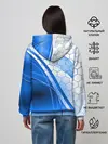 Женское худи / ABSTRACT BLUE