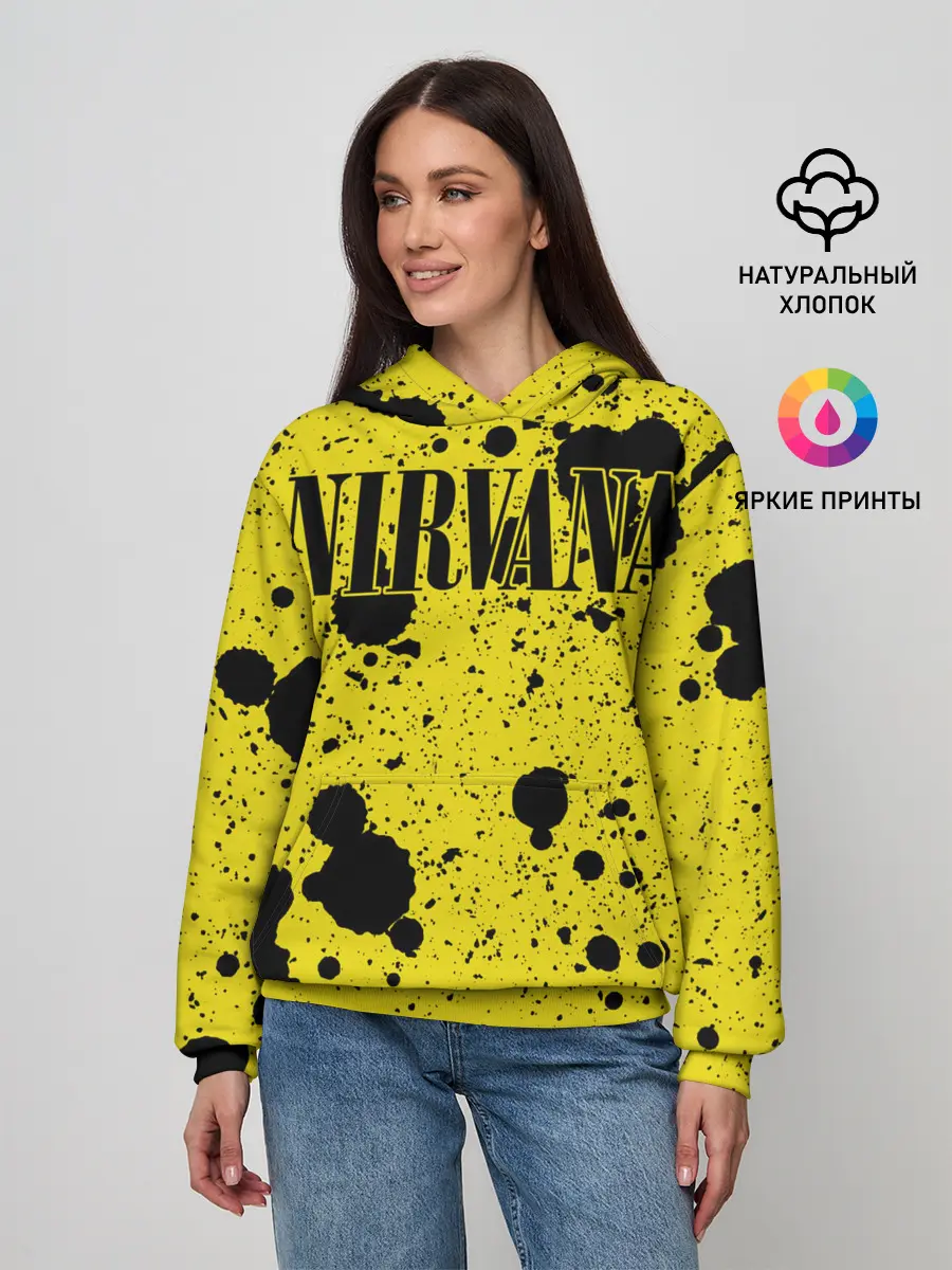 Женское худи / Nirvana