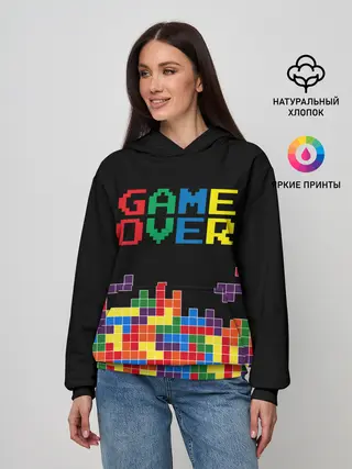 Женское худи / ТЕТРИС