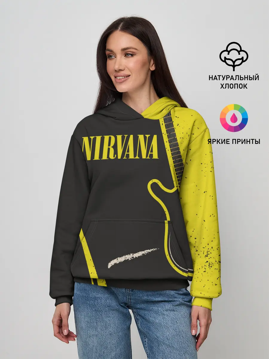 Женское худи / Nirvana
