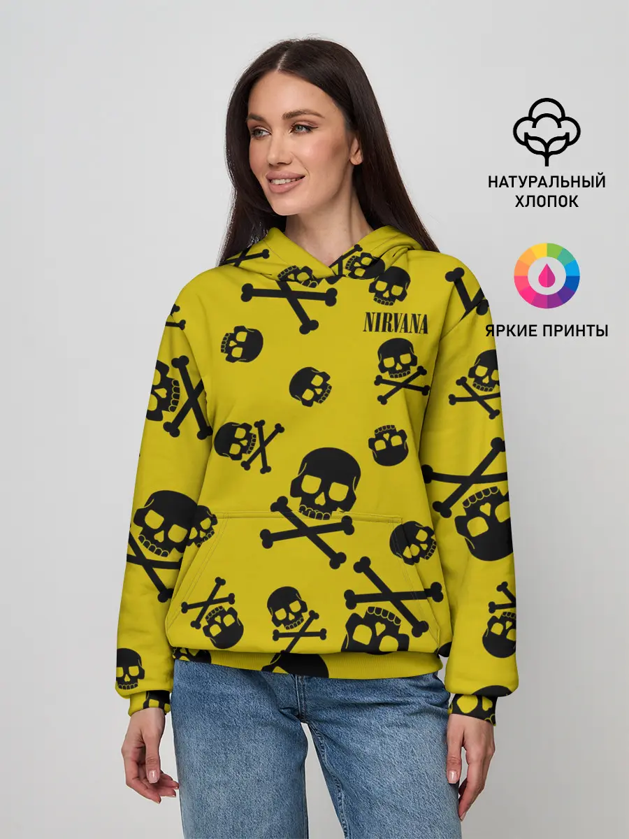 Женское худи / Nirvana