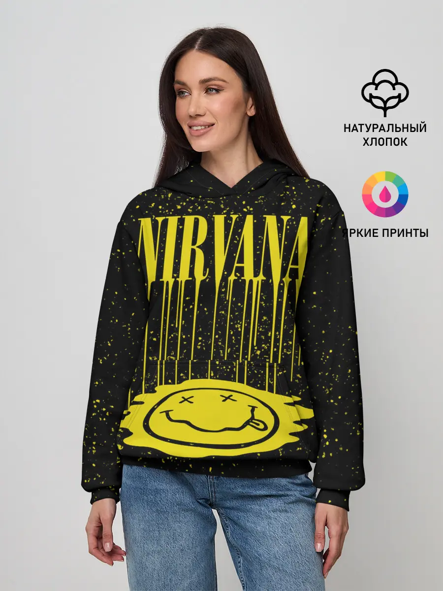 Женское худи / Nirvana