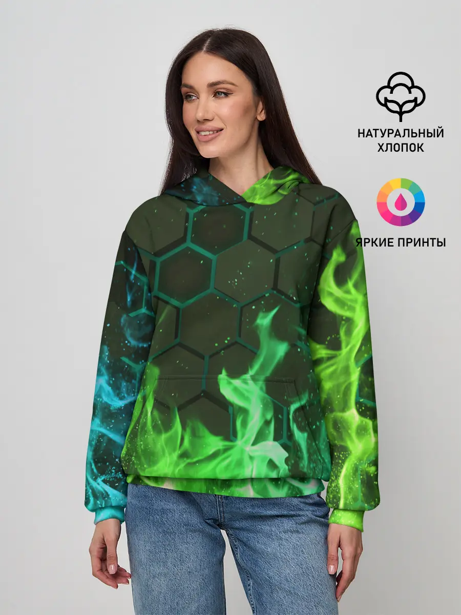 Женское худи / Fire