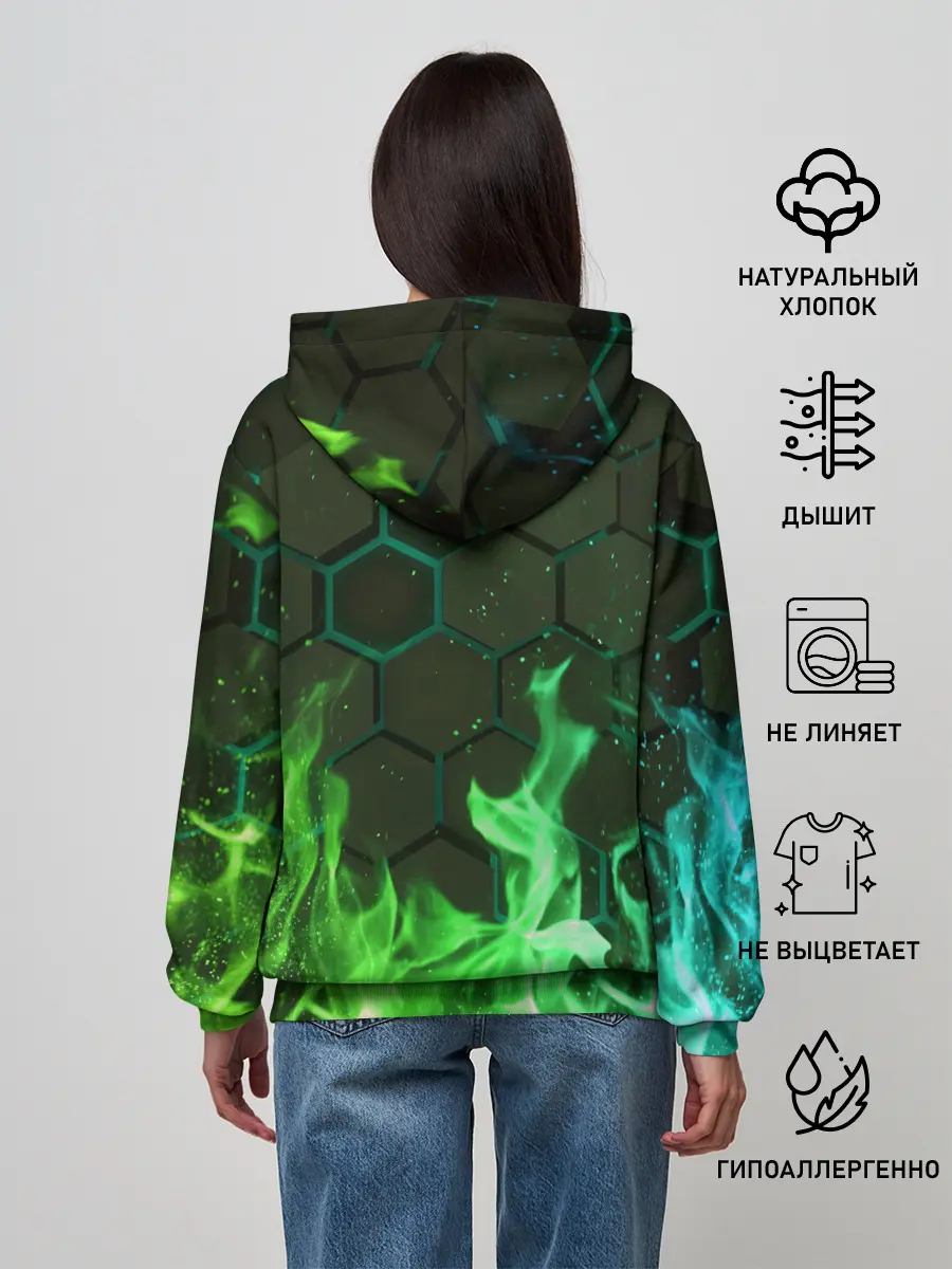 Женское худи / Fire