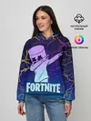 Женское худи / Fortnite,Marshmello