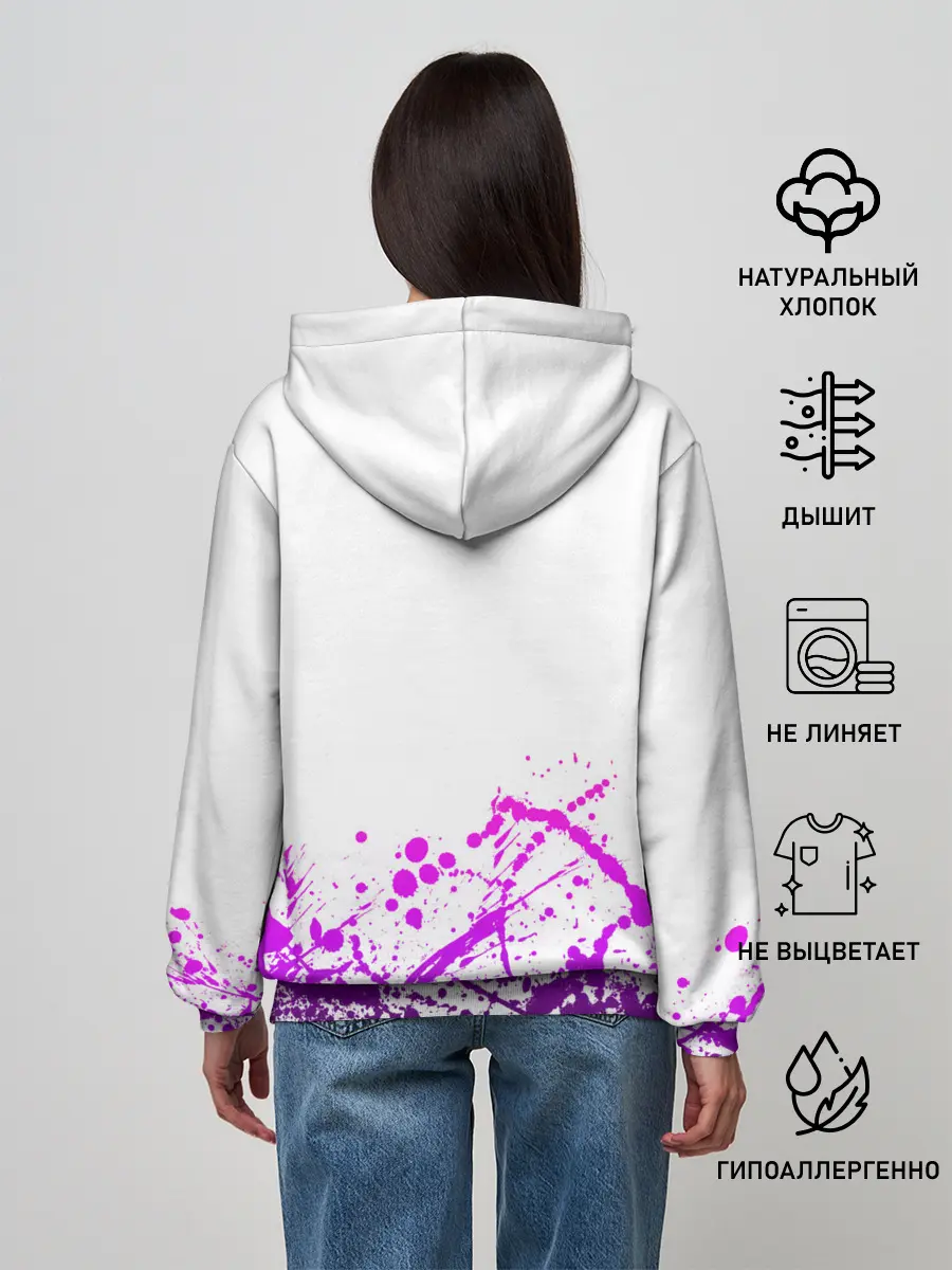 Женское худи / Danganronpa purple