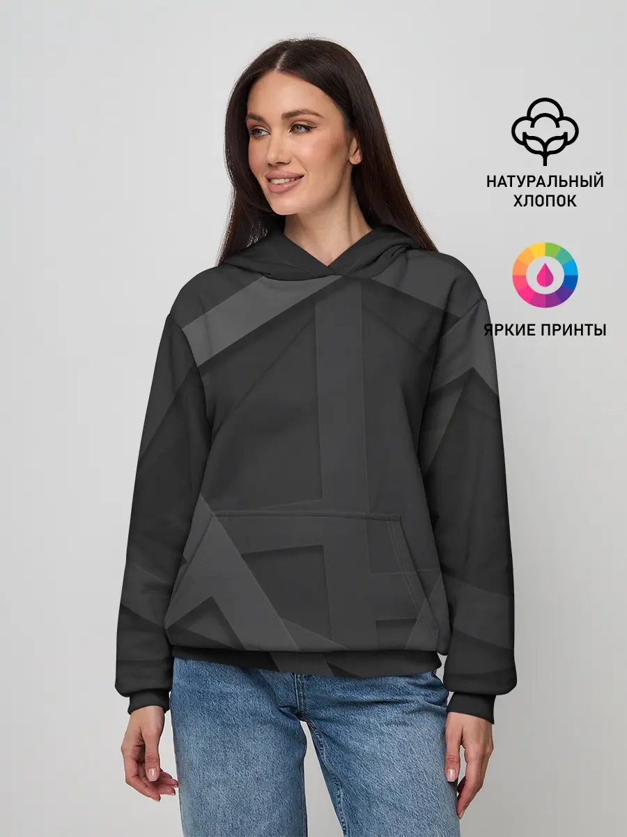 Женское худи / Текстура.