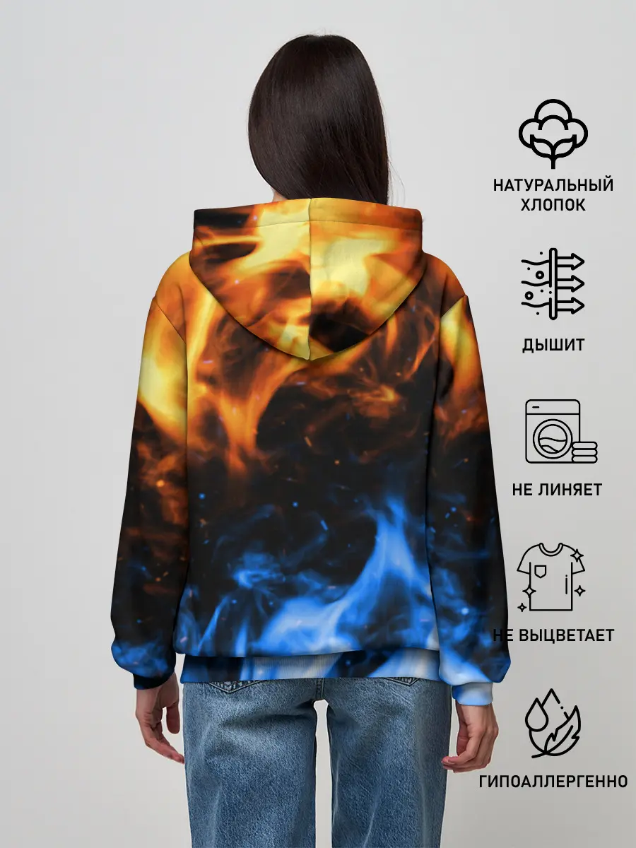 Женское худи / БИТВА ОГНЕЙ