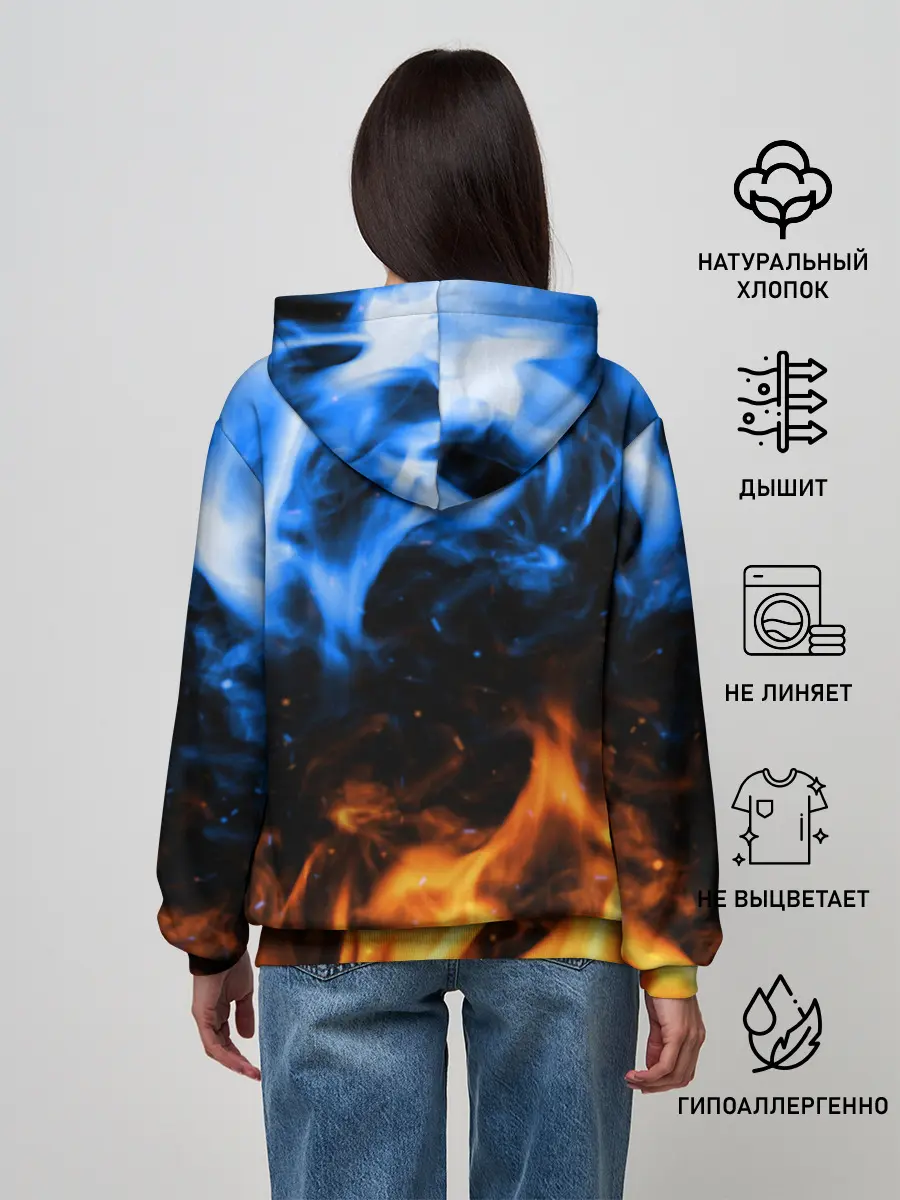 Женское худи / БИТВА ОГНЕЙ