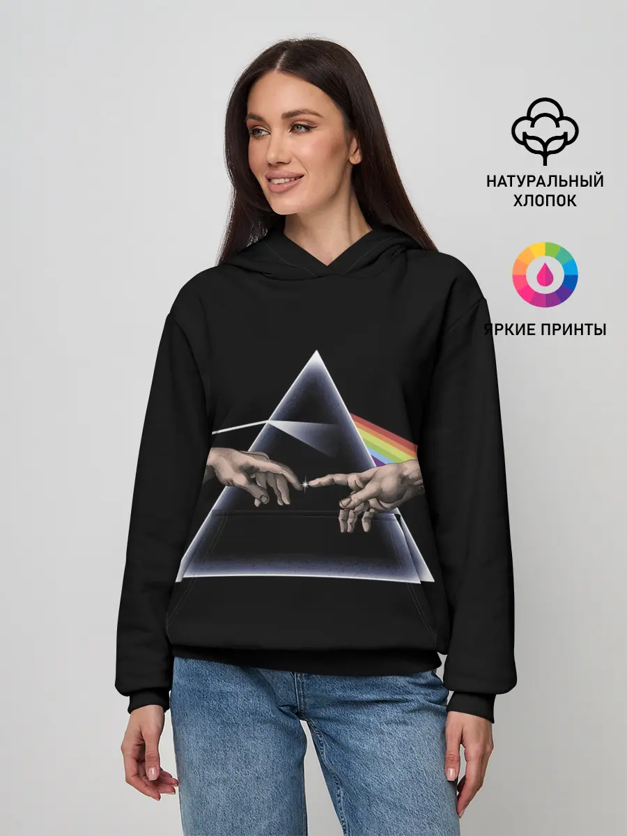 Женское худи / The Creation of Adam