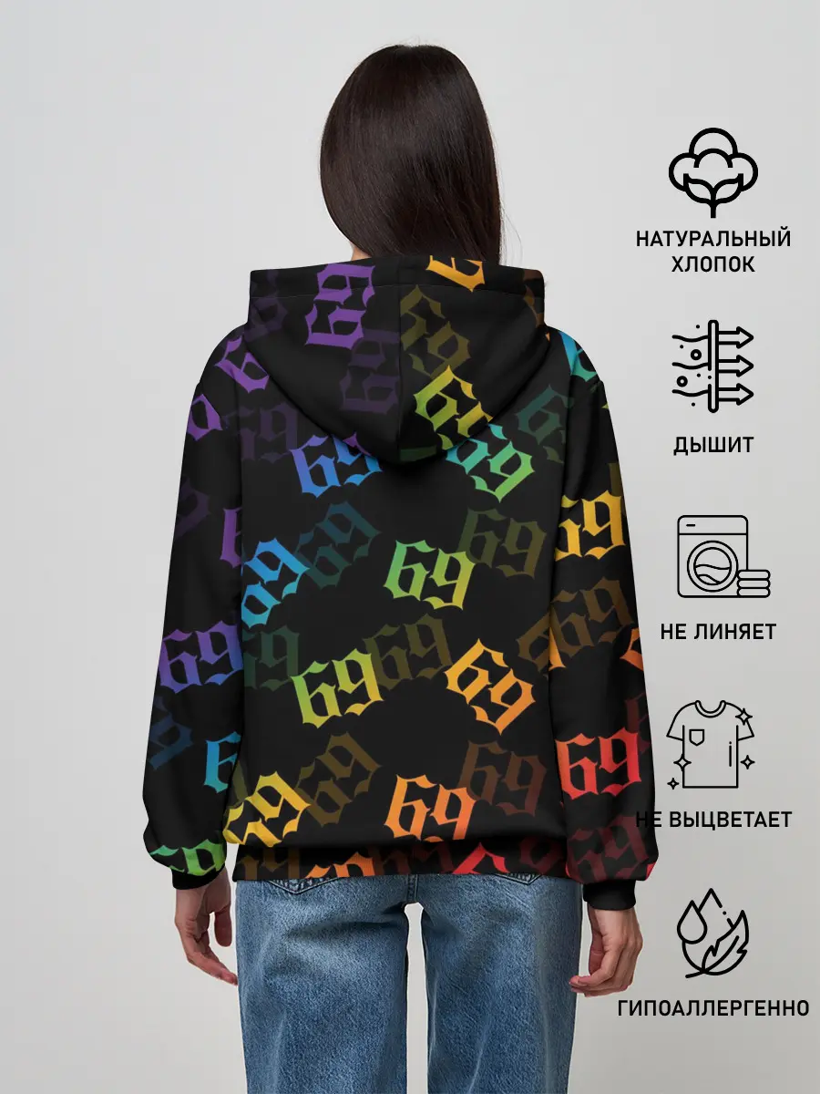 Женское худи / 6IX9INE