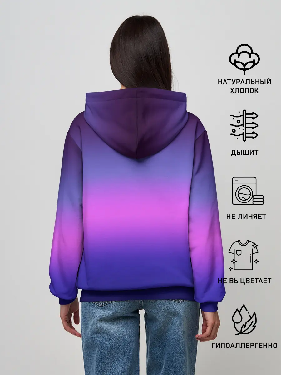 Женское худи / Единорог